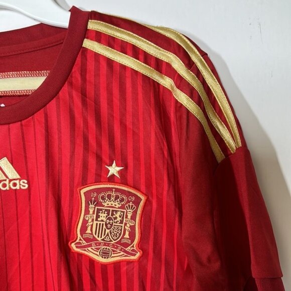Adidas Spain Authentic Home Jersey 2010 World Cup - Picture 7 of 10